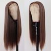 Missyvan Lace Front Wig Straight Hair Brown Color 22"