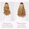 Thicker and Longer Hair with Invisible Wire Hair Extensions - Adjustable, Comfortable, and Secure