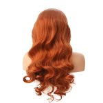 AMYSTY 25 Inch Natural Wavy Lace Front Wig - Elevate Your Style for Daily, Party, and Fun