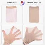 Invisible Comfort Bundle: 6PCS HD Wig Caps for Lace Front Wig with 1PCS Elastic Band - Ultimate Breathable and Natural-Looking Wig Cap Set
