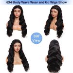 Effortless Elegance Unleashed: Wear and Go Glueless Wigs - Upgraded HD Closure (18 Inch)