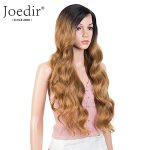 Joedir 30" Ombre Honey Color Lace Front Wig: Undetectable Beauty, Realistic Baby Hair, and Effortless Elegance