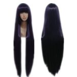 Cosplay Charm with Long Straight Deep Purple Cosplay