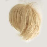 S-noilite Linen Blonde Anime Cosplay Wig for Women and Men - Playful Short Fluffy Style for Halloween Costume Perfection!