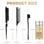 Say Goodbye to Flyaways with Our Long-Lasting Hair Wax Stick - The Ultimate Solution for Sleek and Tameable Hair!