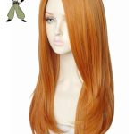 Bold Elegance with the 28-Inch Long Straight Ginger