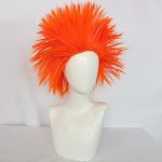 ANOGOL Orange Crazy Wig for Kids - Unique Spiky Design for Memorable Anime Cosplay