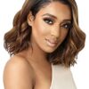 Outre Synthetic Melted Hairline HD Lace Front Wig - JAYCIANA | Experience Seamless Beauty in Stunning 1B Off Black Shade