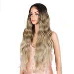 Ombre Synthetic Lace Front Wigs - Natural Look, Instant Transformation