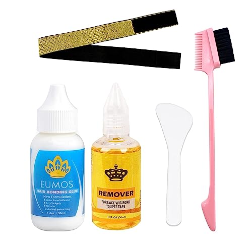 Golden Confidence Wig Kit: Waterproof Wig Glue