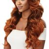 Outre Perfect Hair Line 13X6 Faux Scalp Wig - Laurel | Immerse in Real Scalp Illusion with 1B Elegance