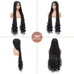 38" Knotless Box Braided Wigs: Effortless Elegance with Natural-Looking Curls and Super Long Length