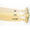 Platinum Blonde Hair Extensions - 24" Long, 130g Full Head Clip-ins for Stunning Straight Hairstyles