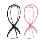 Travel-Friendly Wig Stand Set - 2 PCS Portable Wig Holders for Women, Perfect for Short Wigs and Easy Storage