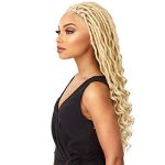 Sensationnel Synthetic Hair Lace Front Wig Cloud 9 Swiss Lace 4X4 Multi Parting Braid Lace Wig Goddess Locs
