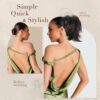 Transform Your Look with Wigyy Claw Clip Short Ponytail - Perfect for Quick and Stylish Hairstyling