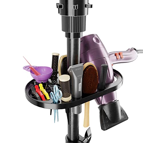 Upgraded Wig Head Stand - Heavy Duty Metal Tripod with Tool Tray for Hairdressing, Cosmetology, and Training
