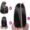 Atilck's 13x4 HD Frontal Bob Wig - 180% Density Short Bob Human Hair Wig for Black Women in Natural Color (10 Inch)