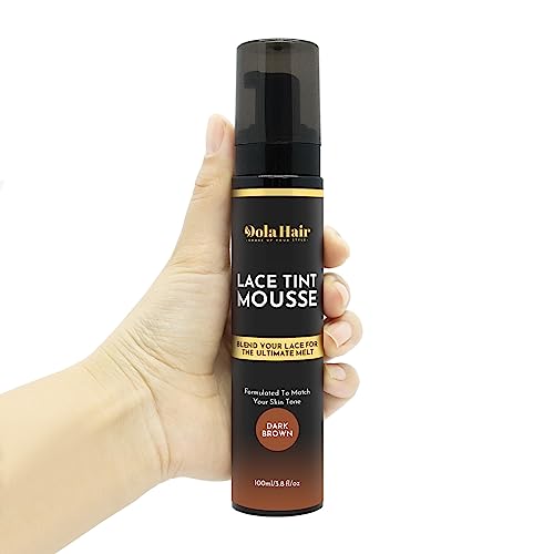 Lace Perfection Kit: Dolahair Lace Tint Mousse with 2 Melting Bands - Achieve Seamless Wig Blending
