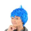 Unleash Your Joy: Vibrant Inside Out Blue Costume Wig for Halloween and Cosplay Fun
