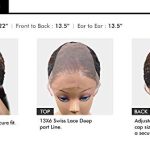 13x6 Swiss Lace Wig CHRISSY - Pre-Plucked, Natural Density, Undetectable Hairline - Perfect for a Protective Style