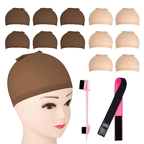 Upgrade Your Wig Experience with 12pcs Dark Brown