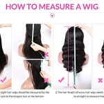 MDL Hair 28 Inch 4x4 Lace Front Body Wave Human Hair Wigs - Brazilian Virgin Hair, 130% Density for Natural Glam