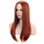 MAGQOO Dark Orange Wig – Silky, Soft, and Stylish Perfection