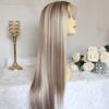 Blonde Highlights Lace Front Wig - Elevate Your Beauty with Ease
