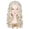 White Queen with M MISS U HAIR Princess Wig