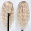 Lovestory's #613 Blonde Synthetic Wig – Heat Resistant, Long Loose Curls for Effortless Glamour