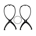 Travel-Friendly Wig Stand Set - 2 PCS Portable Wig Holders for Women, Perfect for Short Wigs and Easy Storage