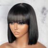 Uolova's 2x1 HD Lace Front Wigs - Best-in-Class Straight Bob Human Hair Wigs for Black Women