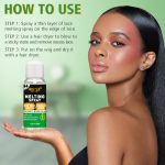 Glue-Less Lace Melting Spray Kit - Extra Hold Adhesive for Natural-Looking Wigs