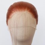 BTWTRY Ginger Brown Synthetic Lace Front Wig - Pre Plucked Natural Hairline for Effortless Style