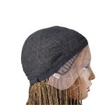 Face Miracle: Embrace Effortless Elegance with LB85494D Black Box Braided Lace Front Wigs - Bold Braids, Baby Hair Magic, and Lightweight Luxury! 🌟🔥