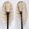 Lovestory's #613 Blonde Synthetic Wig – Heat Resistant, Long Loose Curls for Effortless Glamour