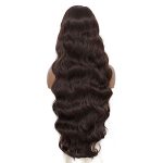 32" Long Brown Body Wave Lace Front Wigs - Perfect for Daily Use