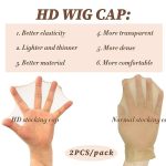 Ultra-Thin HD Wig Cap: Transparent Lace Adhesive, Styling Tools, and More for Effortless Wig Installation