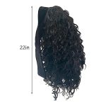 HMDABD 24-Inch Lace Front Wig - Unleash Confidence with Transparent Frontal Glueless Hair, Perfect for Daily Wear and Special Occasions