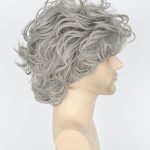 Grey Short Curly Wavy Men's Wig - Ideal for Cosplay, Costume Parties, and Themed Events - Top Quality by Topcosplay