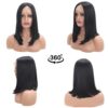 LDHAIRLD Black Bob Wig - Stunning Lace Front for Confidence and Fashionable Daily Wear