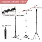 Neverland Beauty & Health Wig Stand Tripod Set - 23 Inch Red Wig Head with Canvas for Wig Making and Display