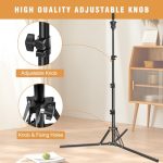Hairdressing Skills with the Adjustable Wig Head Stand Tripod - Ideal for Training and Display