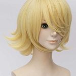 Anime Cosplay Blonde Wigs – Professional Design and Versatile Styling for Halloween and Costume Parties