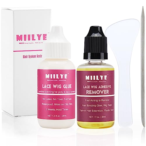 Wig Adhesive and Glue Remover Set - Strong Hold