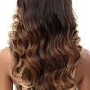 Synthetic Melted Hairline HD Lace Front Wig - BEGONIA (1B) - Perfect for Effortless Glamour