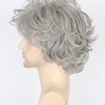 Grey Short Curly Wavy Men's Wig - Ideal for Cosplay, Costume Parties, and Themed Events - Top Quality by Topcosplay