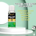 Glue-Less Lace Melting Spray Kit - Extra Hold Adhesive for Natural-Looking Wigs