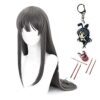 TLSD's Sakurajima Mai Wig - Featuring High-Quality Synthetic Fiber and Bonus Hair Clip for an Authentic Look